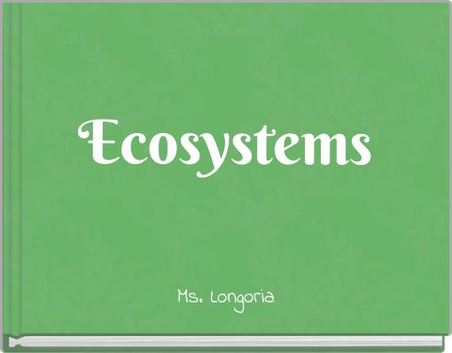 Ecosystems