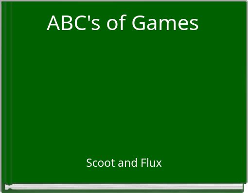 Front cover of 'ABC's of Games' 