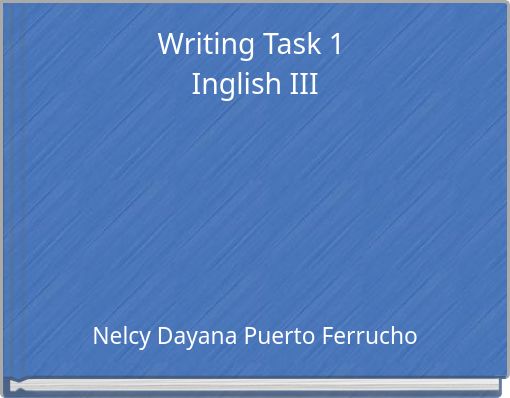 Writing Task 1 Inglish III