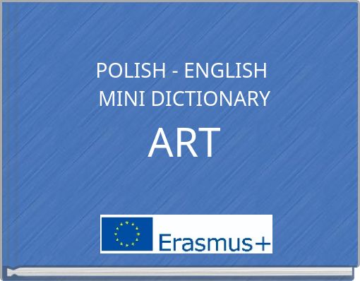 POLISH - ENGLISH MINI DICTIONARY ART