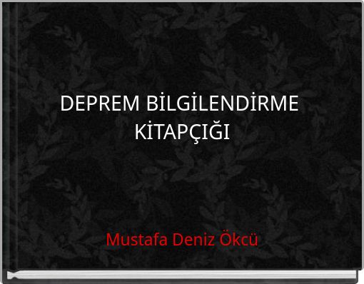 Front cover of 'DEPREM BİLGİLENDİRME KİTAPÇIĞI' 