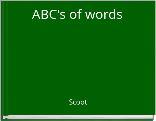 ABC's of words