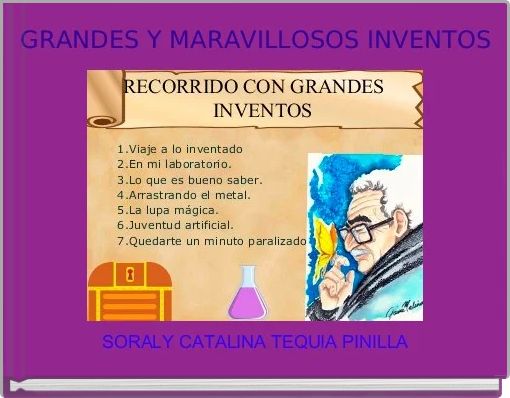 Front cover of 'GRANDES Y MARAVILLOSOS INVENTOS' 