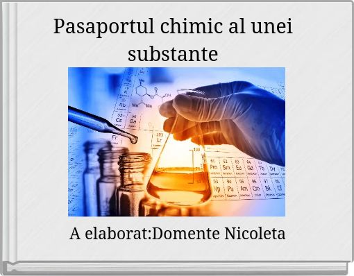 Pasaportul chimic al unei substante