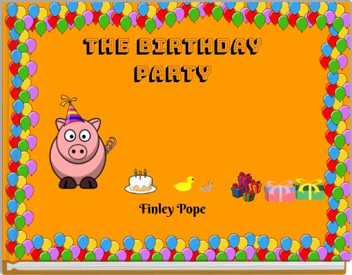 Front cover of 'the birthday party Finley Pope' 