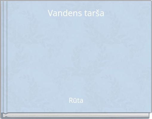 Vandens tarša