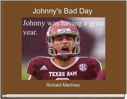 Book Cover for: Johnny's Bad Day 