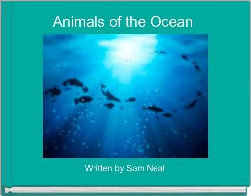 Front cover of 'Animals of the Ocean ' 