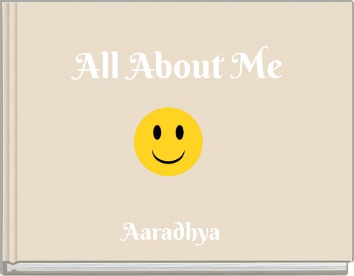 Front cover of 'All About Me' 