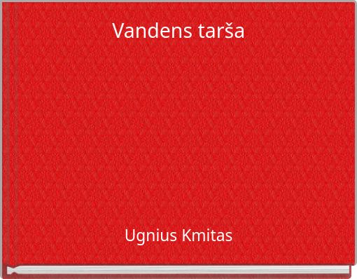 Vandens tarša