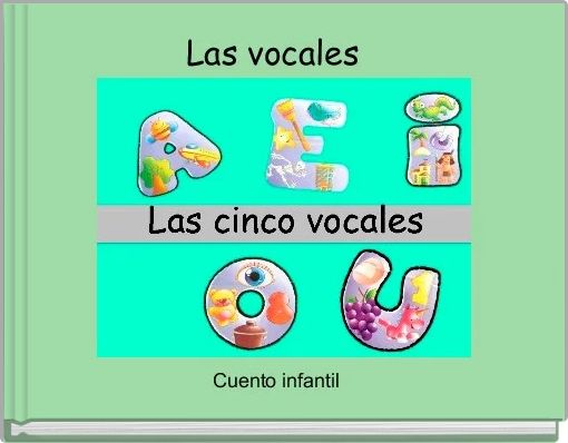 Front cover of 'Las vocales  ' 