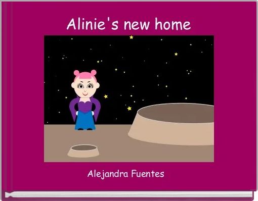 Front cover of 'Alinie's new home' 