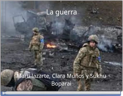 Front cover of 'La guerra' 