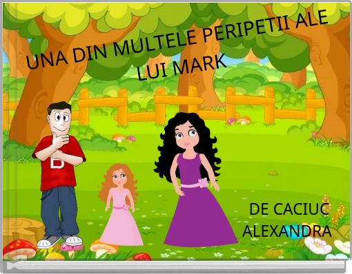 Front cover of 'UNA DIN MULTELE PERIPETII ALE LUI MARK' 