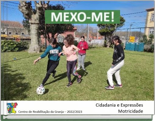 A cidadania e expressoes e a MOTRICIDADE juntaram-se eo resultado foi este e-book UE MEXO-ME