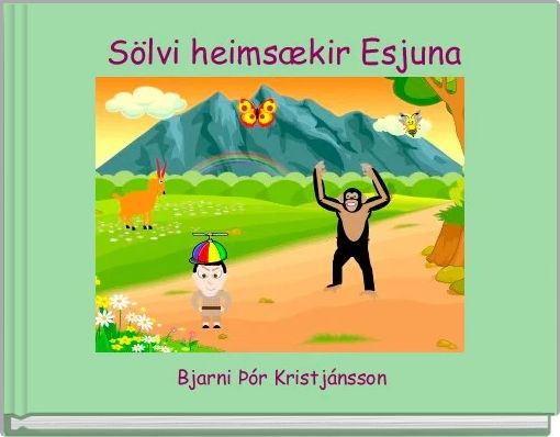 Book Cover for: Sölvi heimsækir Esjuna