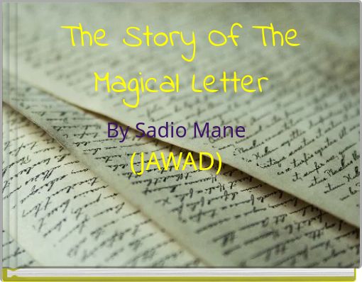 Front cover of 'The Story Of The Magical Letter' 