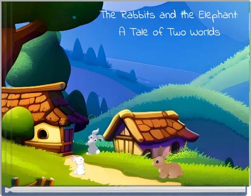 Front cover of 'The Rabbits and the Elephant: A Tale of Two Worlds' 