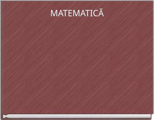 MATEMATICĂ
