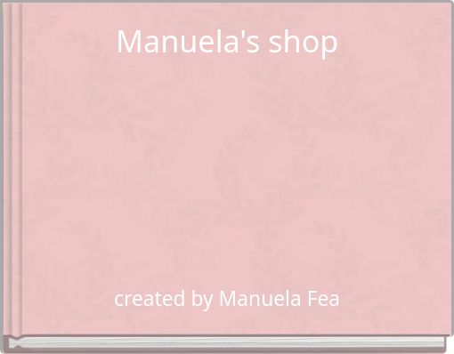 Manuela's shop