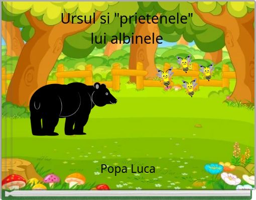 Ursul si "prietenele" lui albinele