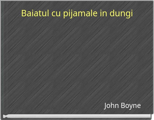 Baiatul cu pijamale in dungi