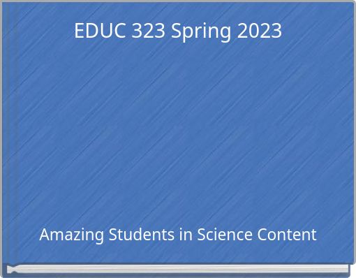 EDUC 323 Spring 2023
