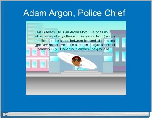Front cover of 'Adam Argon, Police Chief ' 