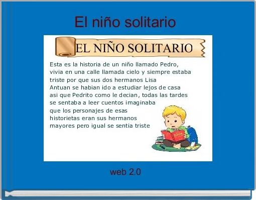 El ni&ntilde;o solitario 