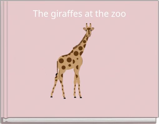 The giraffes at the zoo