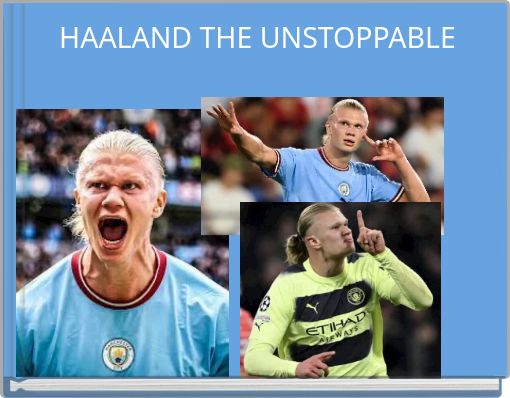Book Cover for: HAALAND THE UNSTOPPABLE