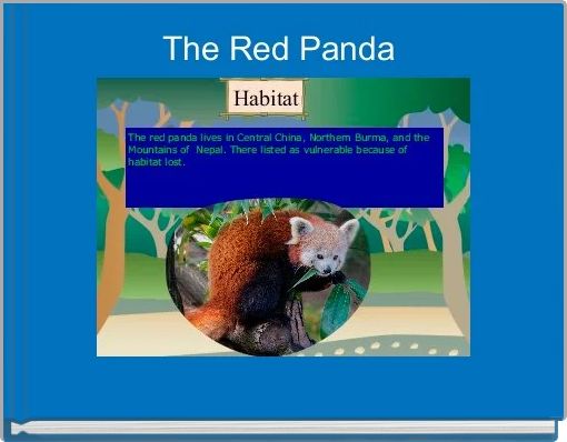 Front cover of 'The Red Panda ' 