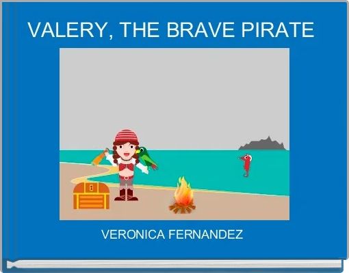 Front cover of 'VALERY, THE BRAVE PIRATE ' 