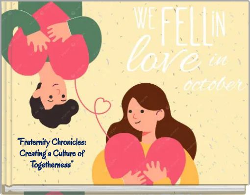 “Fraternity Chronicles: Creating a Culture of Togetherness”