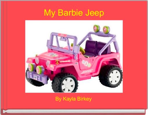 Front cover of 'My Barbie Jeep' 