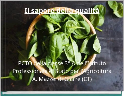 Il sapore della qualità