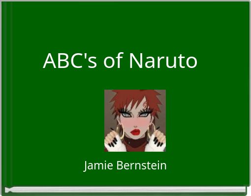 Front cover of 'ABC's of Naruto' 