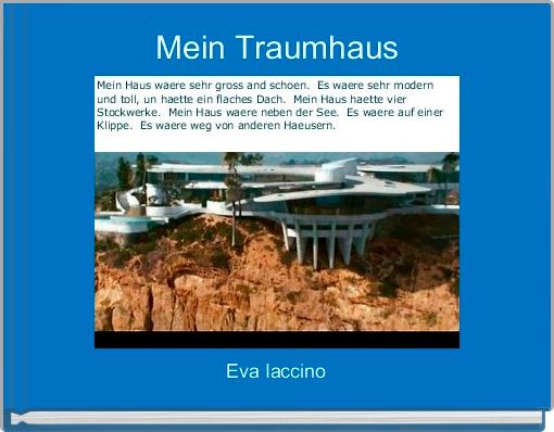 Front cover of 'Mein Traumhaus' 