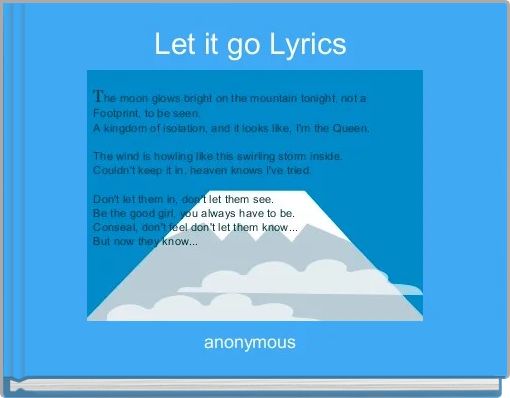 Let it go Lyrics 