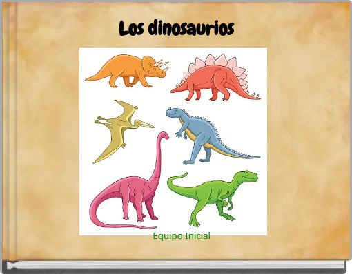 Front cover of 'Los dinosaurios' 