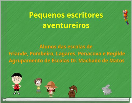 Book Cover for: Pequenos escritores aventureiros