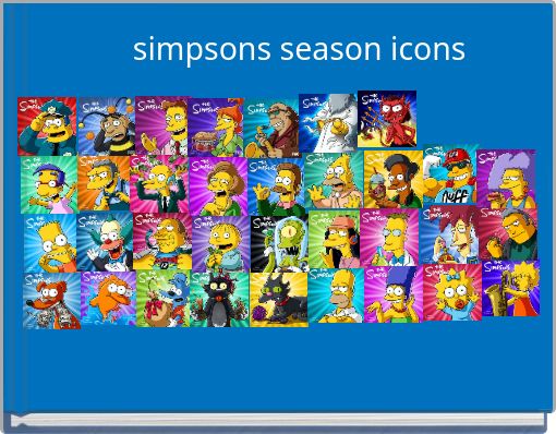 simpsons season icons