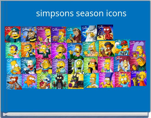 simpsons season icons