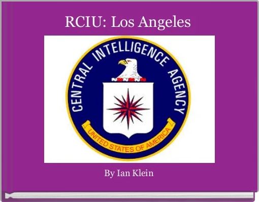 Front cover of 'RCIU: Los Angeles ' 