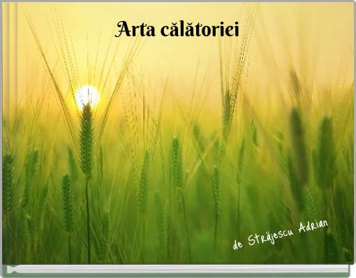 Book Cover for: Arta călătoriei