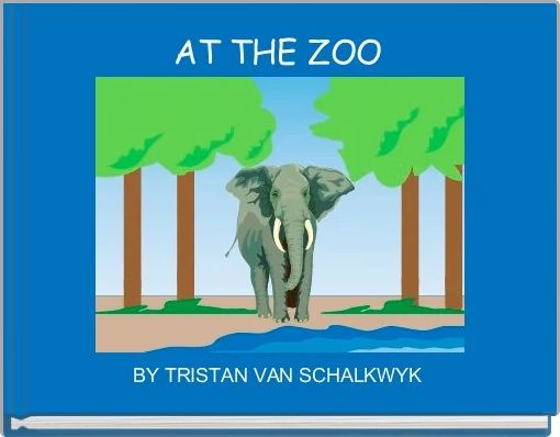 Front cover of 'AT THE ZOO' 
