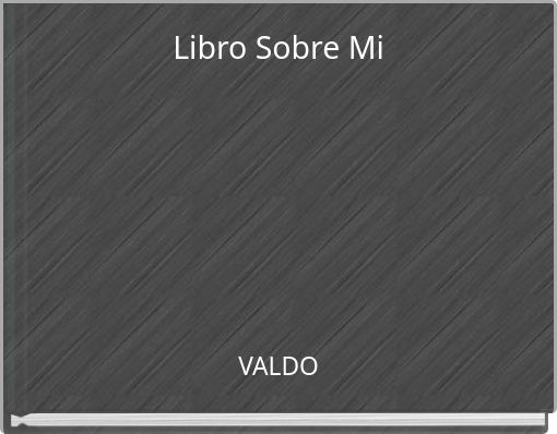 Libro Sobre Mi