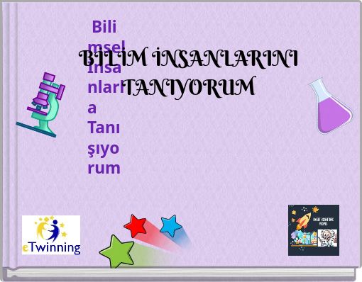 Front cover of 'BİLİM İNSANLARINI TANIYORUM' 