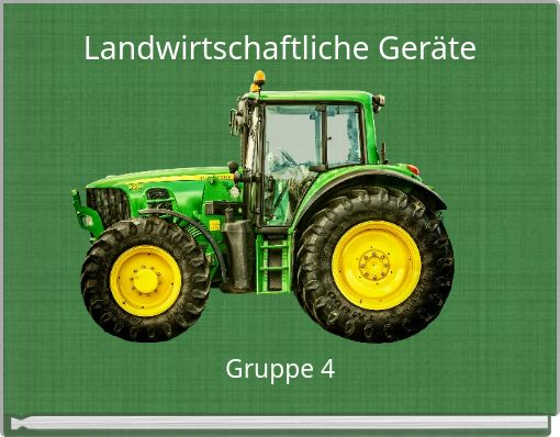 Landwirtschaftliche Geräte