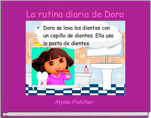 Front cover of 'La rutina diaria de Dora' 
